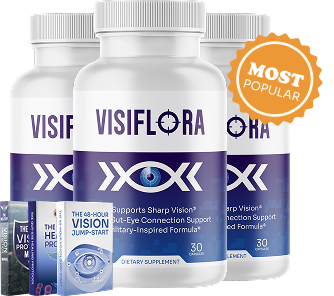 VisiFlora 3-bottle kit with free bonus guides